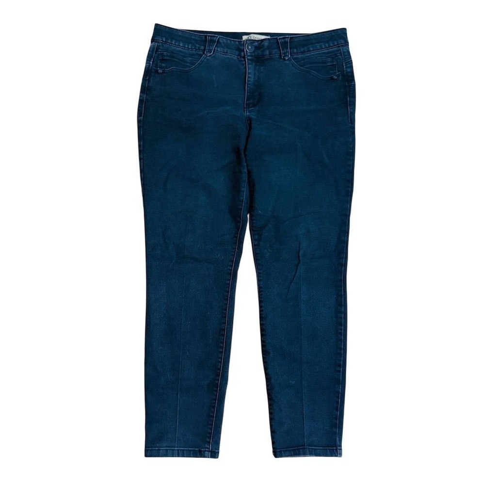 Democracy Women's Bootcut Jeans Size 16 Blue Booty Lift Dark Wash